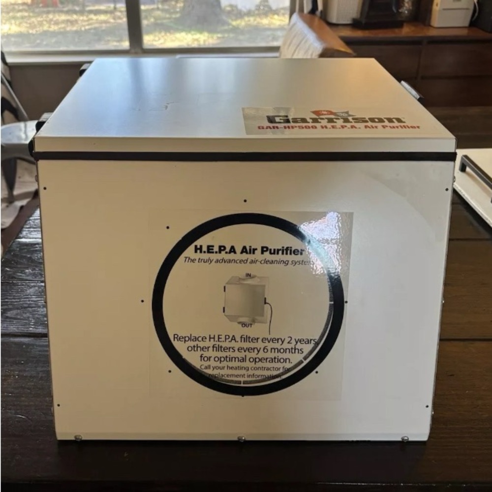 Garrison GAR-HP500 H.E.P.A. Air Purifier Whole House Air Filtration System